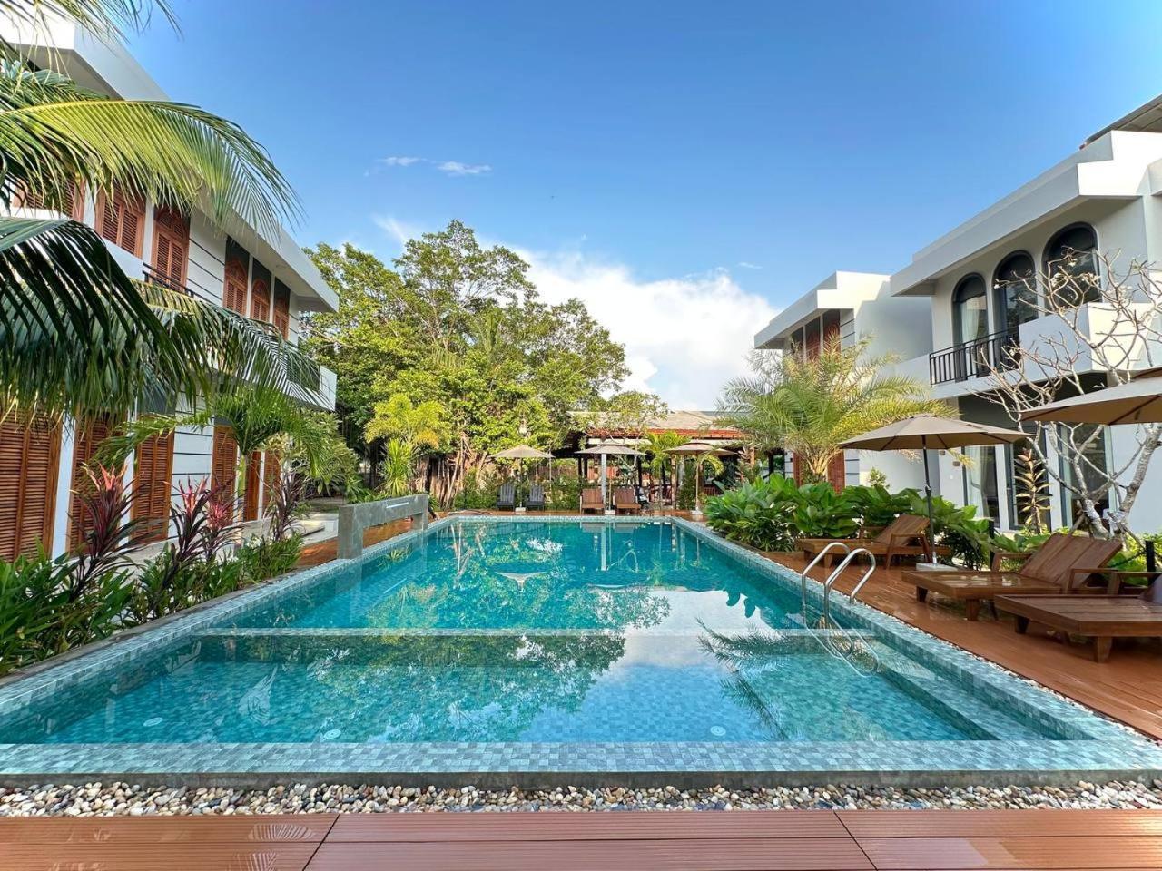 Hotel The R&B Boutique Kampot Exterior foto