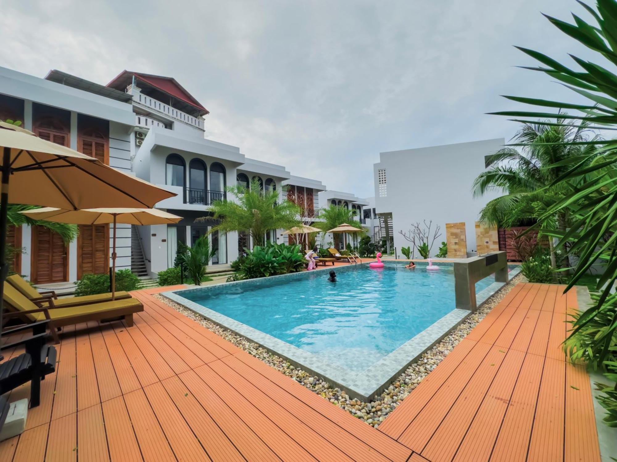 Hotel The R&B Boutique Kampot Exterior foto