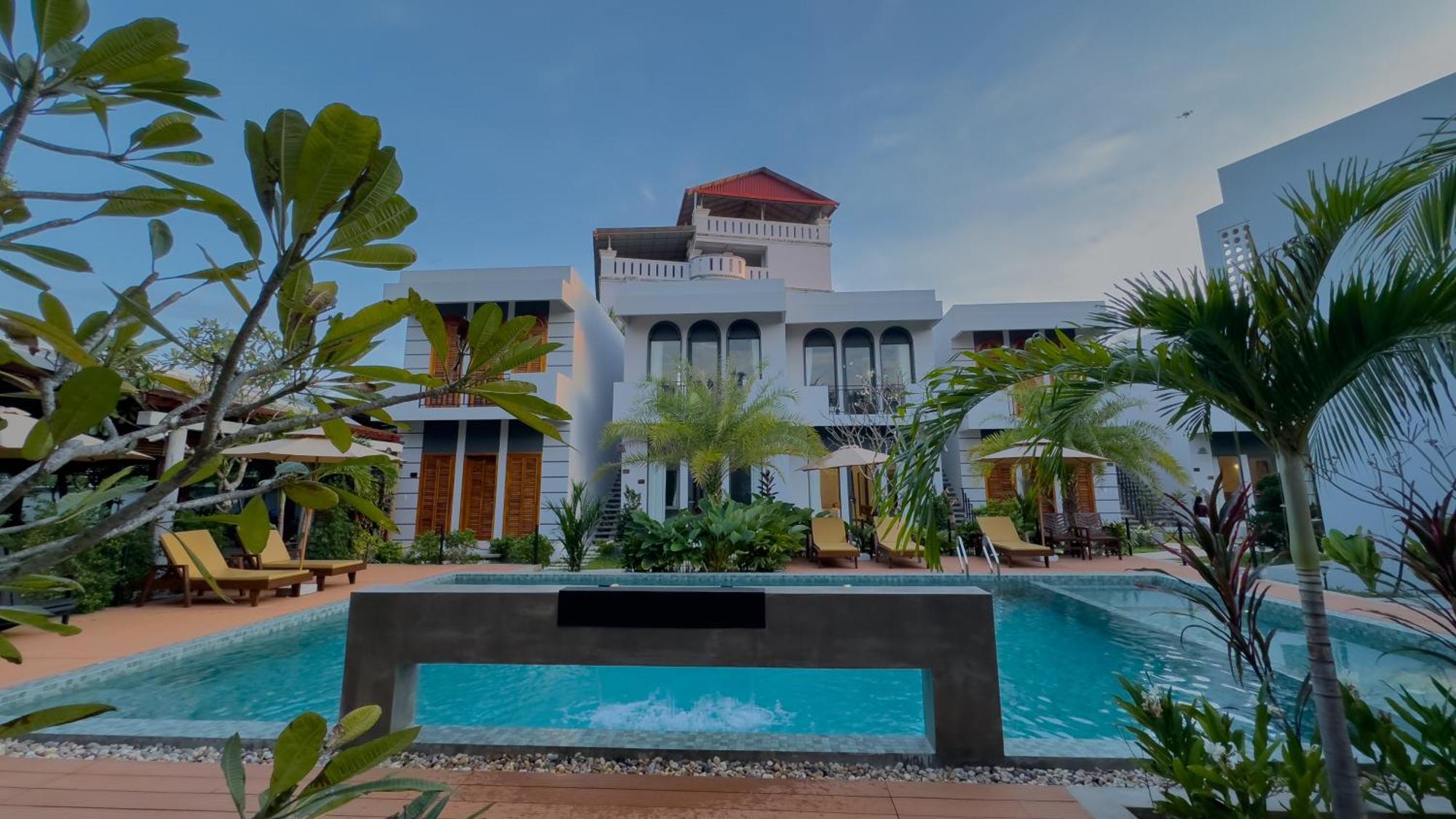 Hotel The R&B Boutique Kampot Exterior foto